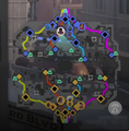 Old 4 lane minimap (dl_streets) with orange lane