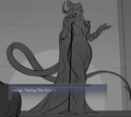 Cadence's design leaked in the visual novel